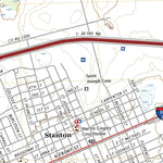 United States Geological Survey Stanton, TX (2022, 24000-Scale) digital map