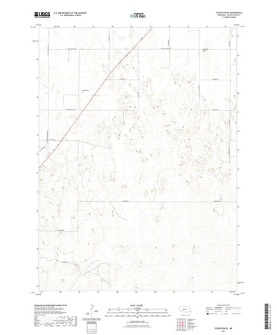 United States Geological Survey Stapleton SE, NE (2021, 24000-Scale) digital map