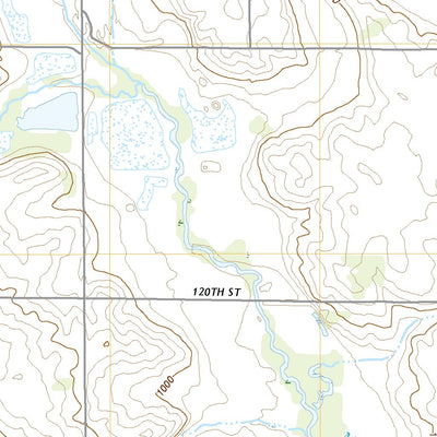 United States Geological Survey State Center NW, IA (2022, 24000-Scale) digital map