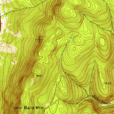 United States Geological Survey State Line, MA-NY (1944, 31680-Scale) digital map