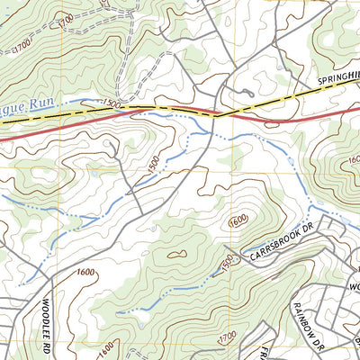 United States Geological Survey Staunton, VA (2022, 24000-Scale) digital map