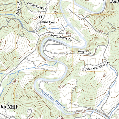 United States Geological Survey Staunton, VA (2022, 24000-Scale) digital map