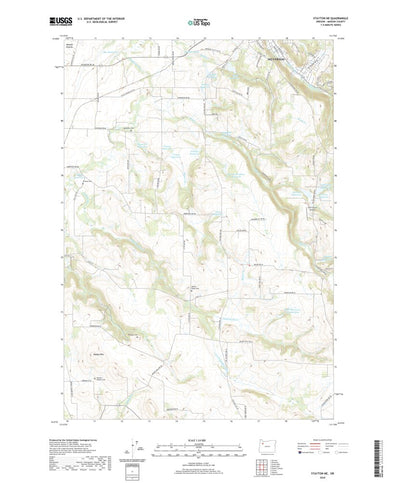United States Geological Survey Stayton NE, OR (2020, 24000-Scale) digital map