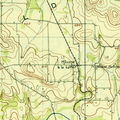 United States Geological Survey Stayton, OR (1925, 62500-Scale) digital map
