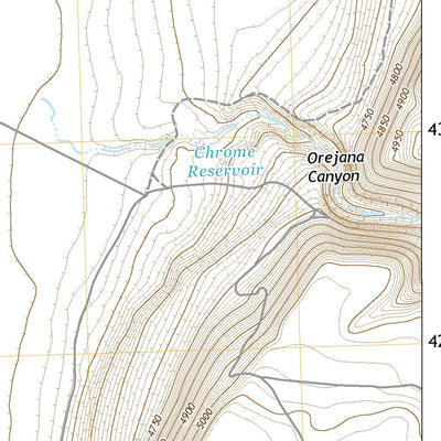 United States Geological Survey Steamboat Point, OR (2020, 24000-Scale) digital map