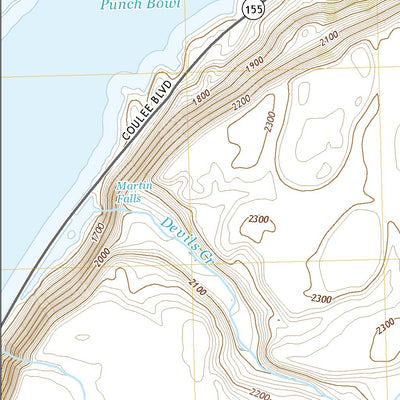 United States Geological Survey Steamboat Rock SE, WA (2020, 24000-Scale) digital map