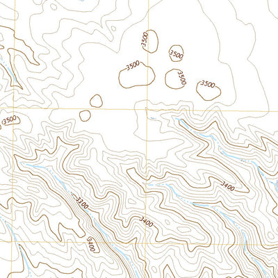 United States Geological Survey Steele Lake Coulee, MT (2020, 24000-Scale) digital map