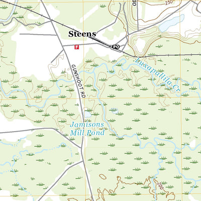 United States Geological Survey Steens, MS (2020, 24000-Scale) digital map