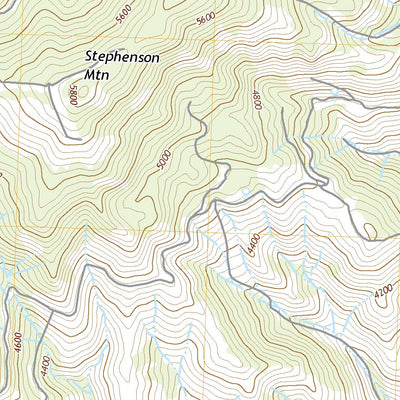 United States Geological Survey Stephenson Mountain, OR (2020, 24000-Scale) digital map