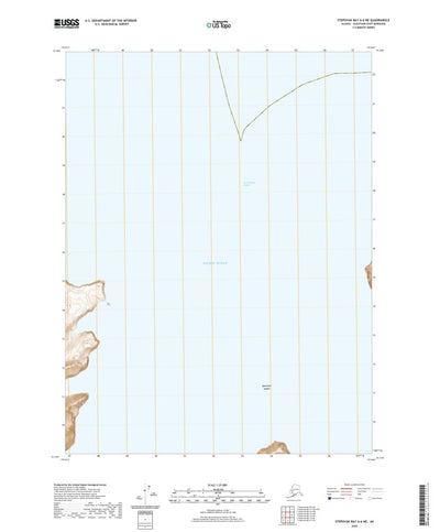 United States Geological Survey Stepovak Bay A-6 NE, AK (2020, 25000-Scale) digital map