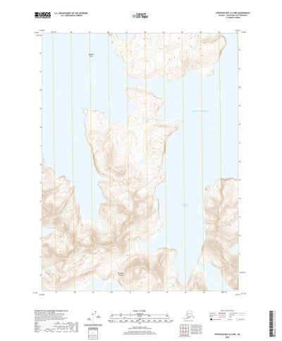 United States Geological Survey Stepovak Bay A-6 NW, AK (2020, 25000-Scale) digital map