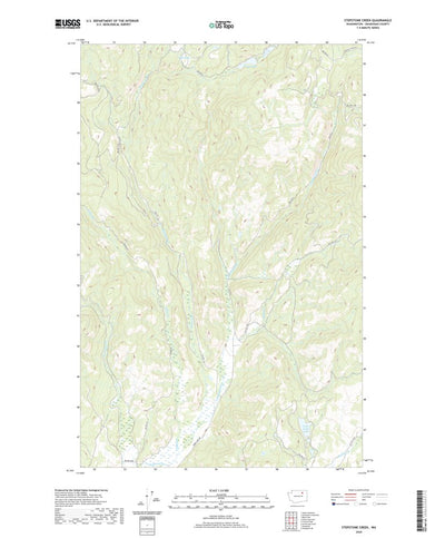 United States Geological Survey Stepstone Creek, WA (2020, 24000-Scale) digital map