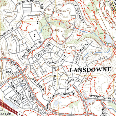 United States Geological Survey Sterling, VA (2022, 24000-Scale) digital map