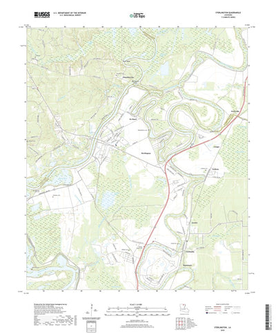 United States Geological Survey Sterlington, LA (2020, 24000-Scale) digital map