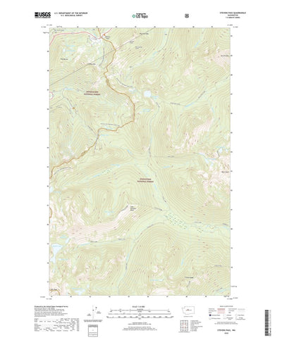 United States Geological Survey Stevens Pass, WA (2020, 24000-Scale) digital map