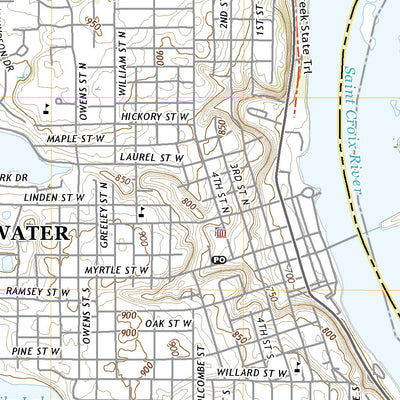 United States Geological Survey Stillwater, MN (2022, 24000-Scale) digital map