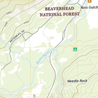 United States Geological Survey Stine Mountain, MT (2020, 24000-Scale) digital map