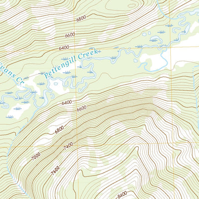 United States Geological Survey Stine Mountain, MT (2020, 24000-Scale) digital map