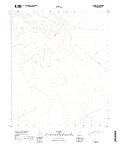 United States Geological Survey Stockard Well, NM (2020, 24000-Scale) digital map