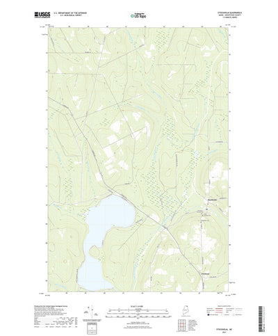United States Geological Survey Stockholm, ME (2021, 24000-Scale) digital map
