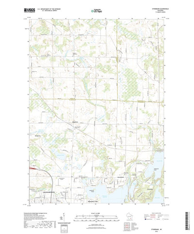 United States Geological Survey Stonebank, WI (2022, 24000-Scale) digital map