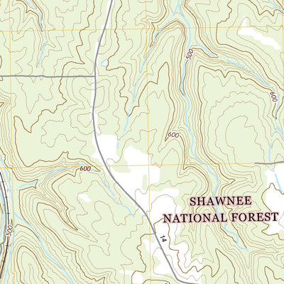 United States Geological Survey Stonefort, IL (2021, 24000-Scale) digital map