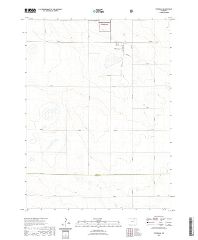 United States Geological Survey Stoneham, CO (2022, 24000-Scale) digital map