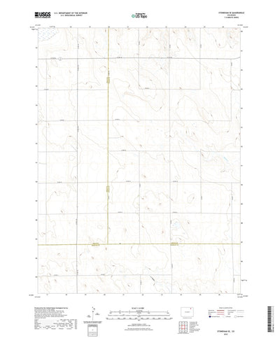 United States Geological Survey Stoneham SE, CO (2022, 24000-Scale) digital map