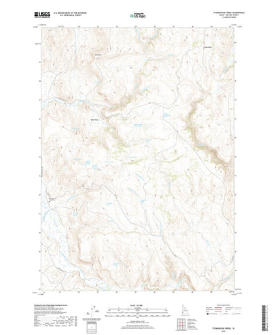 United States Geological Survey Stonehouse Creek, ID (2020, 24000-Scale) digital map