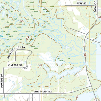 United States Geological Survey Stonewall, LA (2020, 24000-Scale) digital map