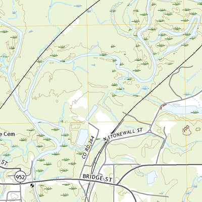United States Geological Survey Stonewall, MS (2020, 24000-Scale) digital map