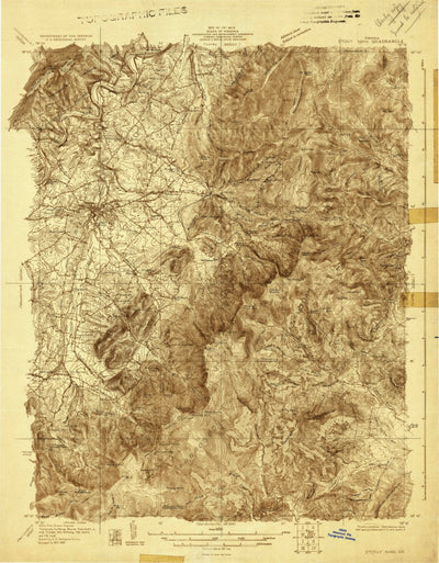 United States Geological Survey Stony Man, VA (1929, 48000-Scale) digital map