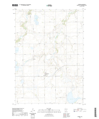 United States Geological Survey Storden, MN (2022, 24000-Scale) digital map