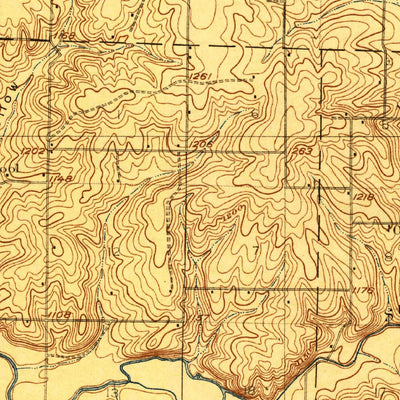 United States Geological Survey Stotts City, MO (1921, 62500-Scale) digital map