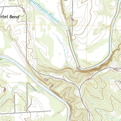 United States Geological Survey Strain, MO (2021, 24000-Scale) digital map