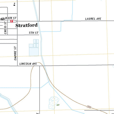 United States Geological Survey Stratford, CA (2021, 24000-Scale) digital map