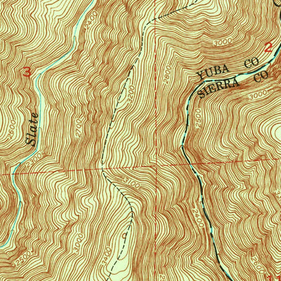 United States Geological Survey Strawberry Valley, CA (1948, 24000-Scale) digital map
