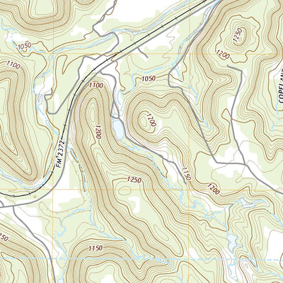 United States Geological Survey Strawn West, TX (2022, 24000-Scale) digital map