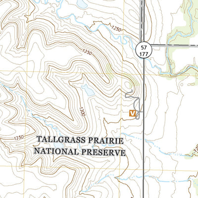 United States Geological Survey Strong City, KS (2022, 24000-Scale) digital map