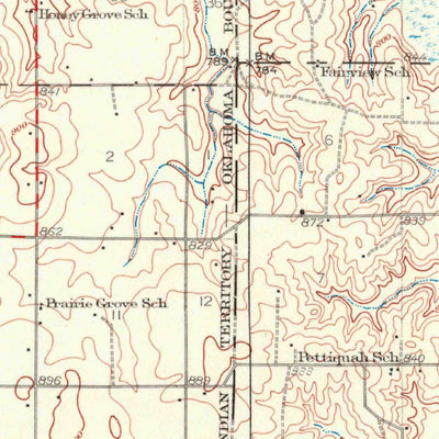United States Geological Survey Stroud, OK (1929, 62500-Scale) digital map