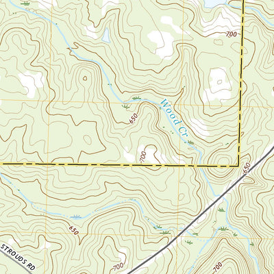 United States Geological Survey Strouds, GA (2020, 24000-Scale) digital map