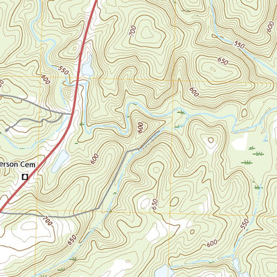 United States Geological Survey Strouds, GA (2020, 24000-Scale) digital map