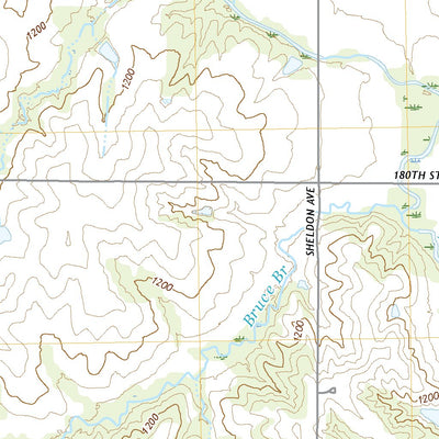 United States Geological Survey Stuart South, IA (2022, 24000-Scale) digital map