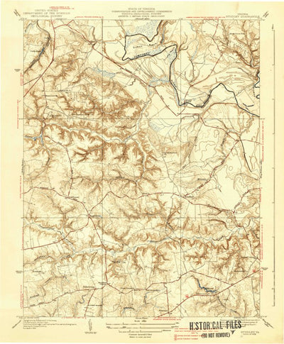 United States Geological Survey Studley, VA (1938, 31680-Scale) digital map