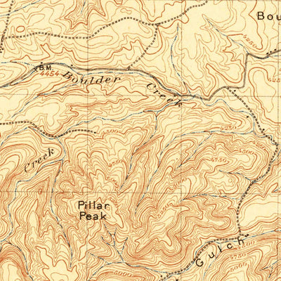 United States Geological Survey Sturgis, SD (1899, 62500-Scale) digital map