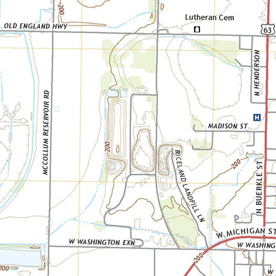 United States Geological Survey Stuttgart North, AR (2020, 24000-Scale) digital map