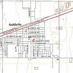 United States Geological Survey Sublette, KS (2022, 24000-Scale) digital map