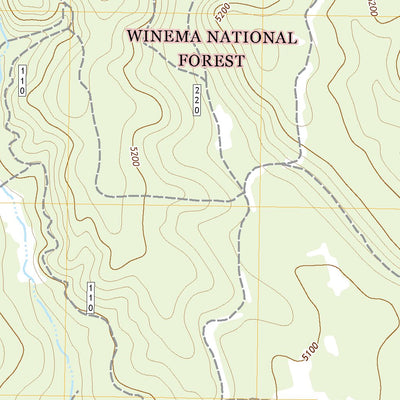 United States Geological Survey Sugarpine Mountain NW, OR (2020, 24000-Scale) digital map