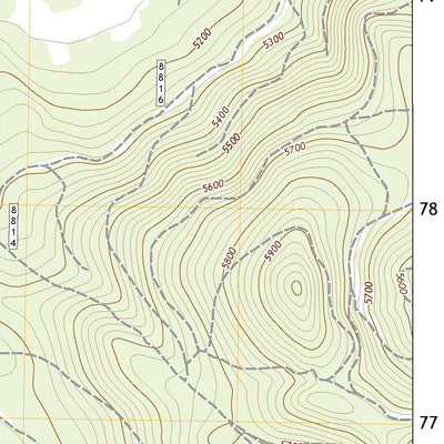 United States Geological Survey Sugarpine Mountain NW, OR (2020, 24000-Scale) digital map