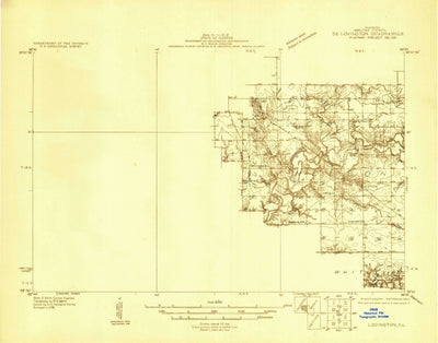 United States Geological Survey Sullivan, IL (1930, 48000-Scale) digital map